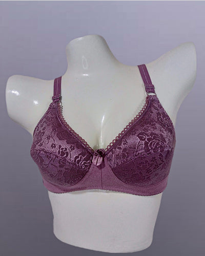 Purple Soft Bra | Elunzea