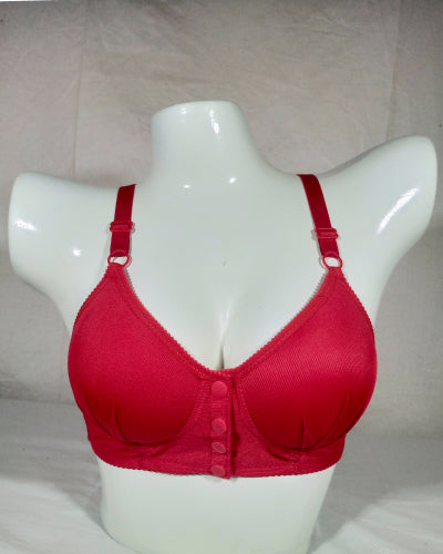 Red Soft Bra | Elunzea