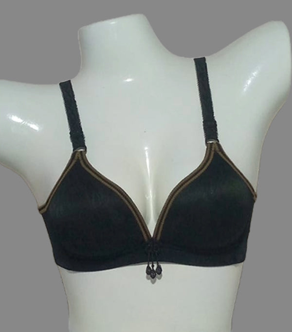 Black Soft Bra | Elunzea
